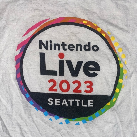 Nintendo Live 2023 Seattle EXCLUSIVE STAFF T-SHIRT S - Picture 2 of 7